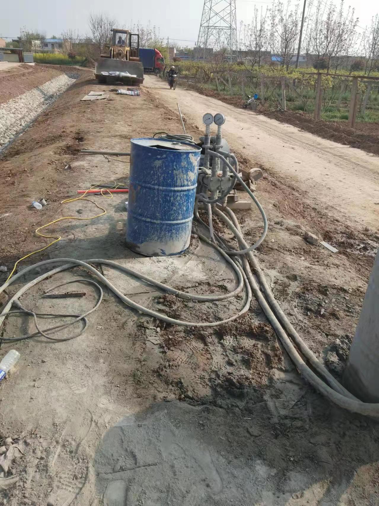 王场镇顶管注浆