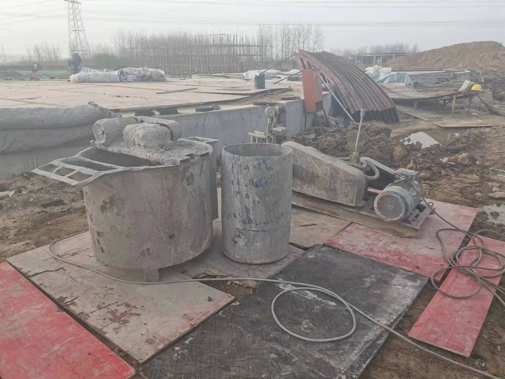 王场镇回填土注浆